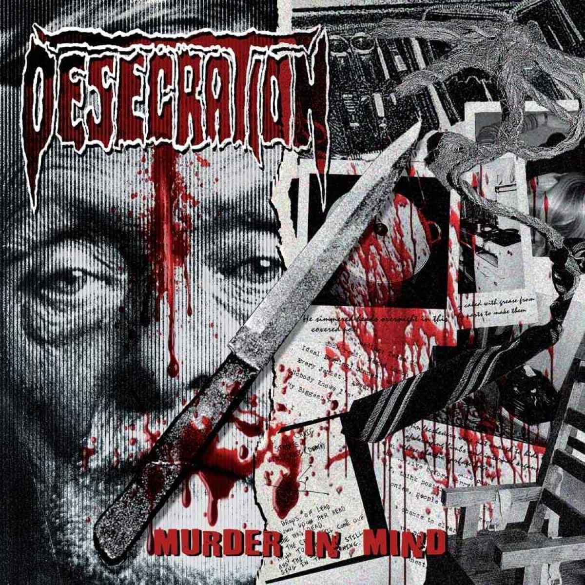 DESECRATION - Murder in Mind Re-Release CD